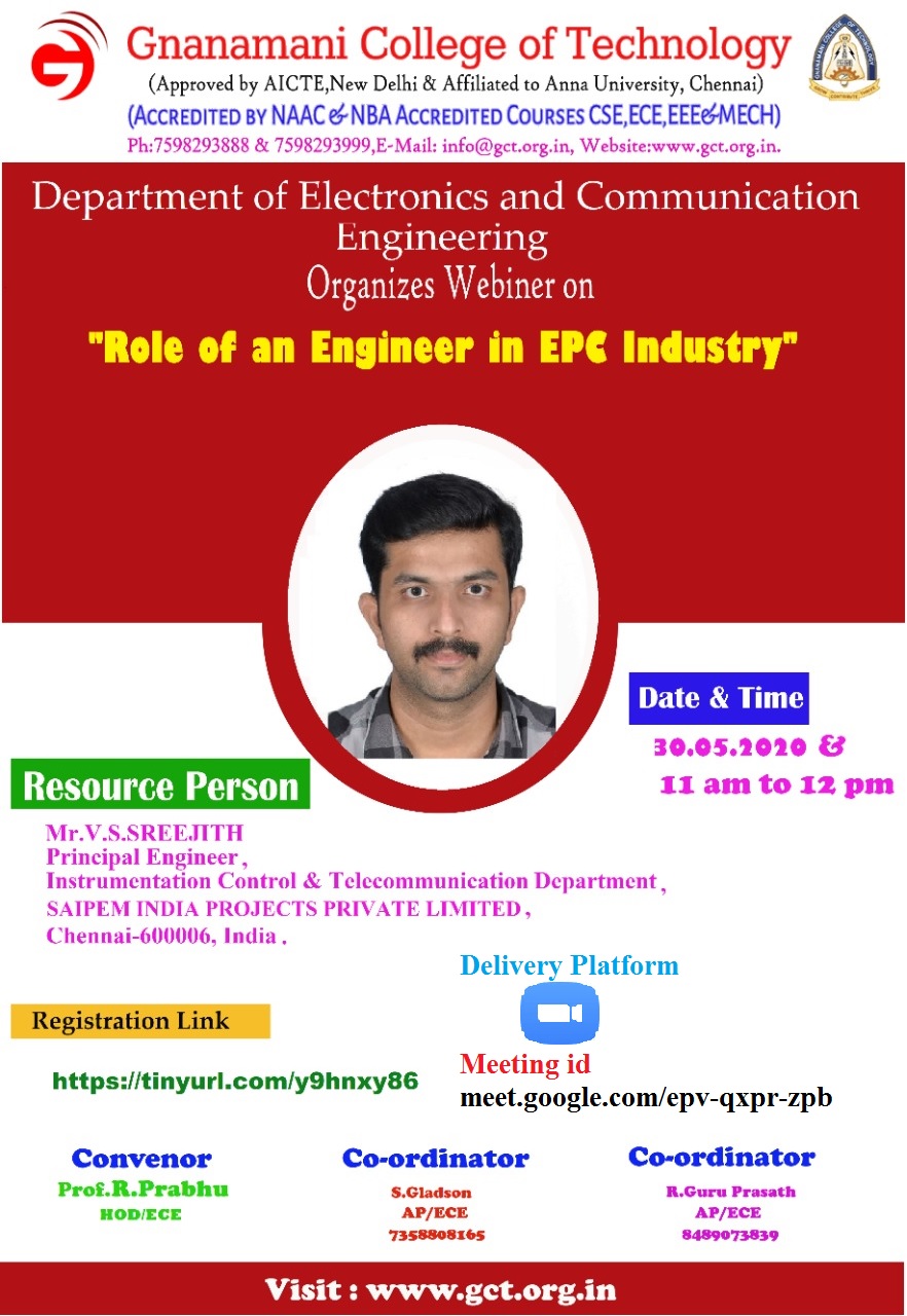 Role of an Engineer in EPC Industry 2020